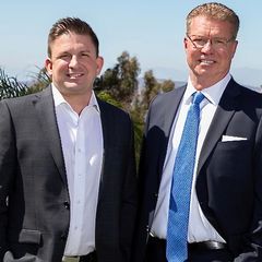 Mike Kelly and Travis Fairweather